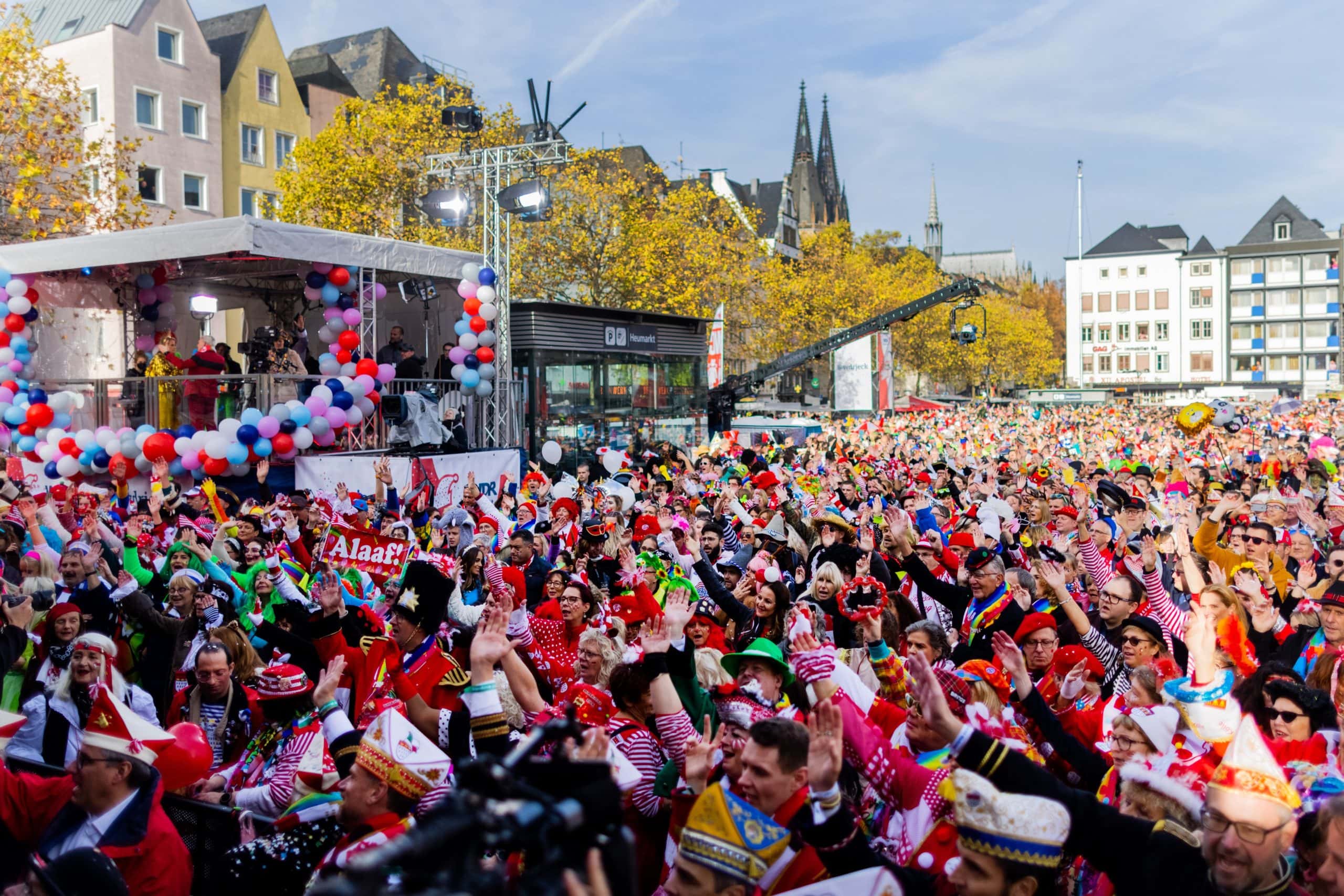Karneval in Köln am 11.11.2022