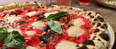 Vegane Pizza bei Razzo