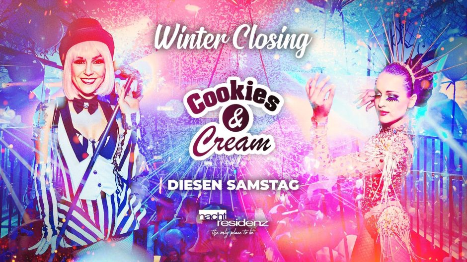 Cookies Cream Nachtresidenz Januar 2023