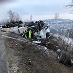 Unfall auf Autobahn 44 bei Marsberg