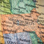 Massachusetts Karte