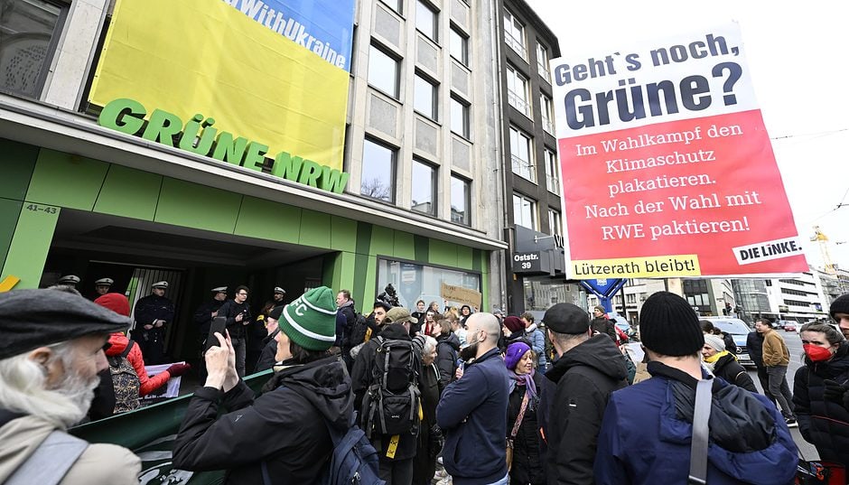 Proteste gegen die Räumung von Lützerath