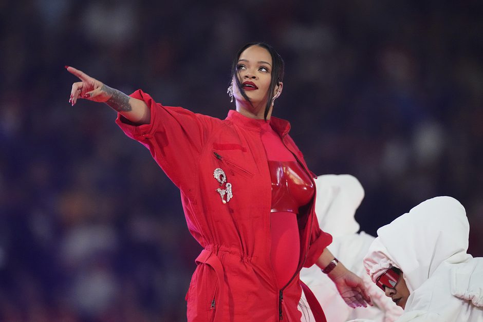 Rihanna beim Super Bowl LVII