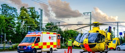 Blaulicht Notarzt Hubschrauber Rettungswagen