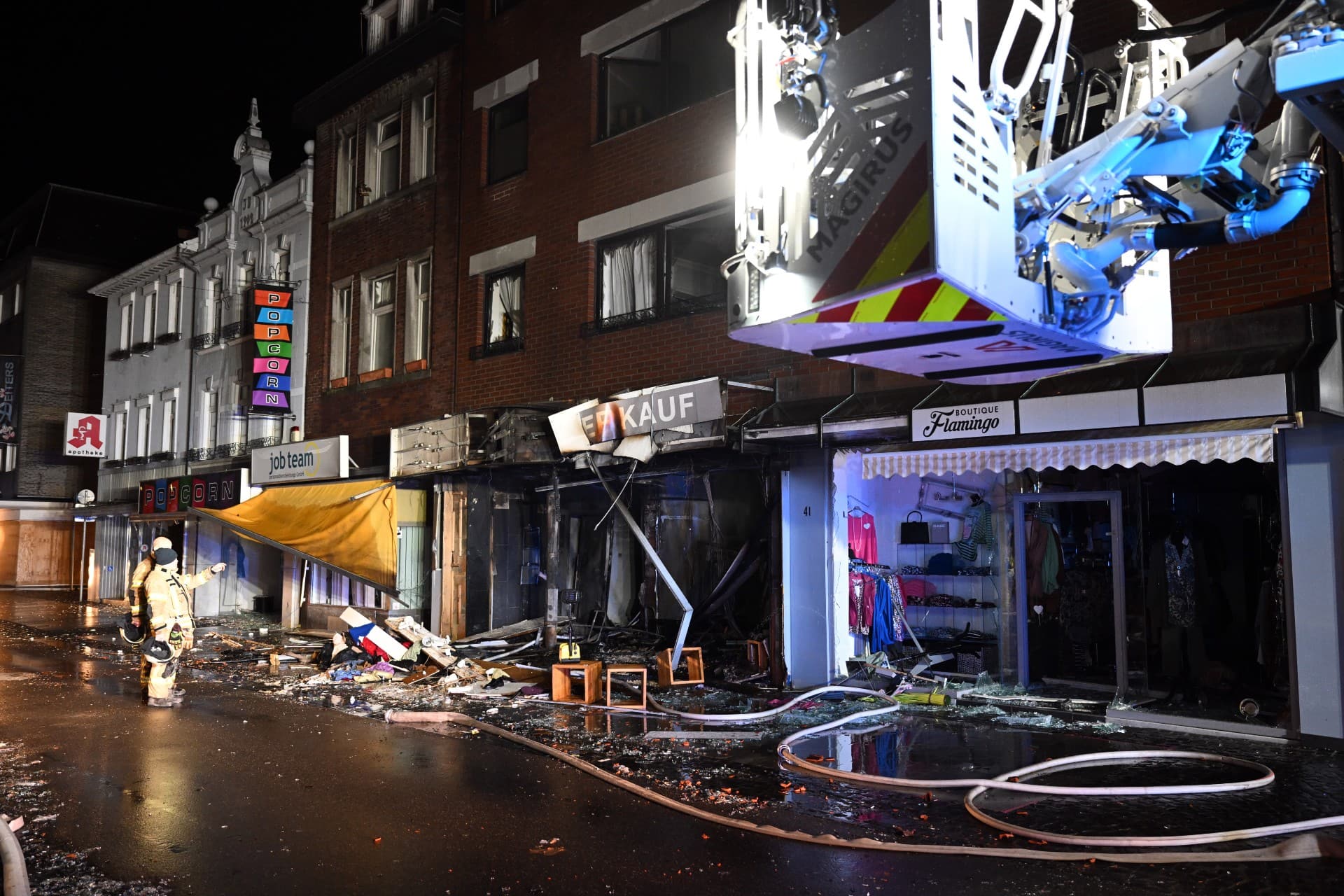Große Explosion in Haus in Eschweiler