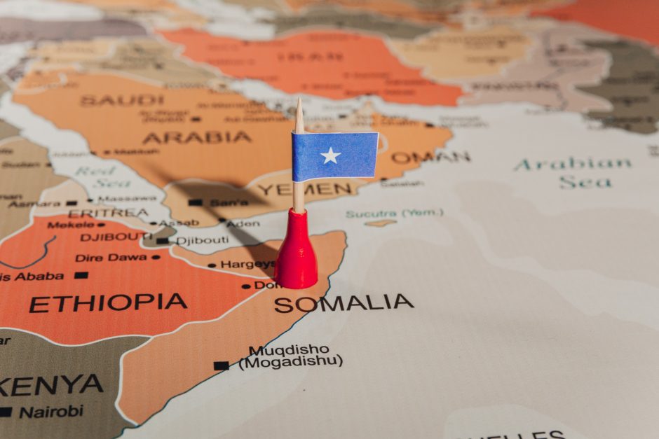 Somalia Karte