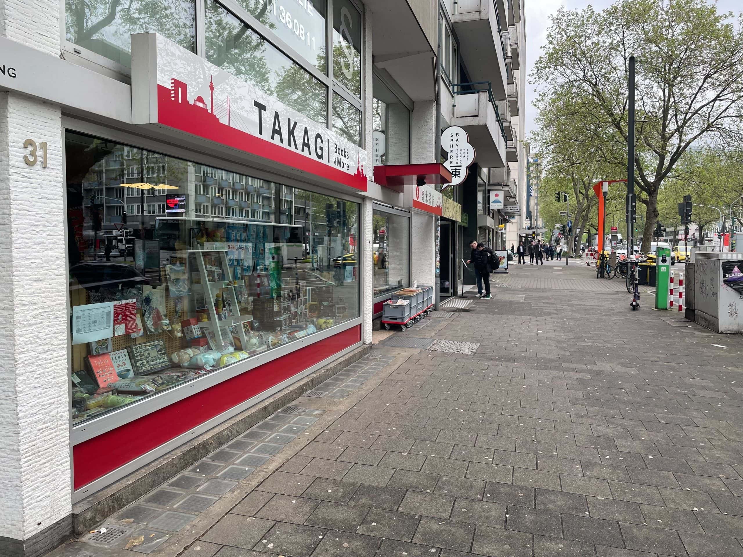 Buchladen Takagi Immermannstraße Japan Düsseldorf