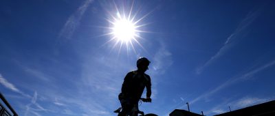 Sonne Wetter Radfahrer