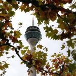 Herbst Düsseldorf Fernsehturm