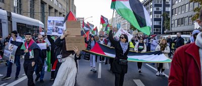 Nahostkonflikt – Pro-Palästina-Demonstration in Düsseldorf
