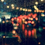 Autobahn Nacht Regen Unfall Stau Blaulicht