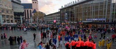 Karneval in Köln – Karnevalisten am 11.11.2023