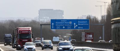 Bundesautobahn A44 in Düsseldorf