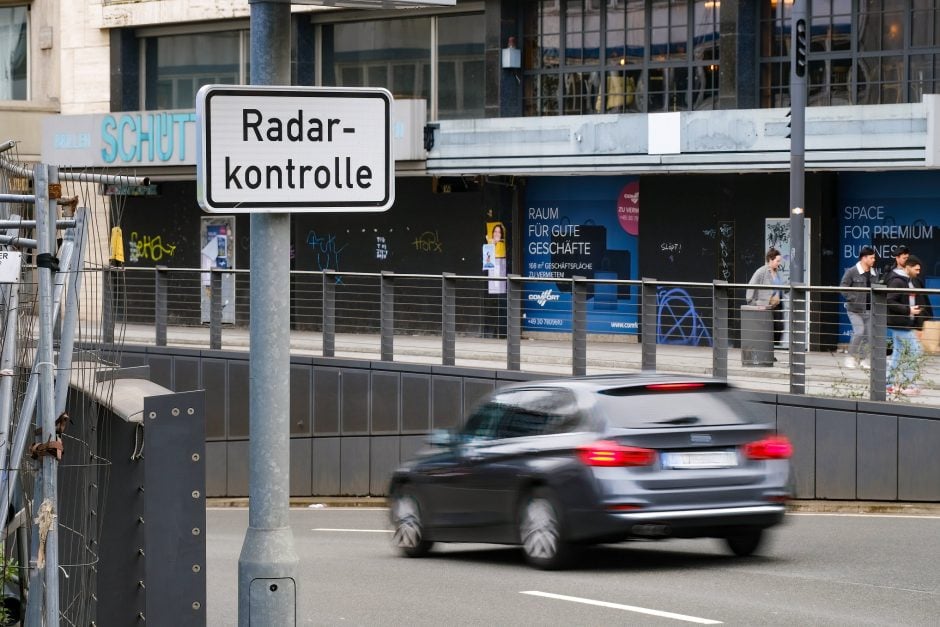 Kö-Bogen-Tunnel Radarkontrolle Blitzer Düsseldorf