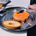 Lachs und Kaviar American Bagel Düsseldorf