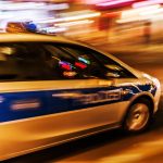 Polizei Blaulicht Verfolgungsjagd