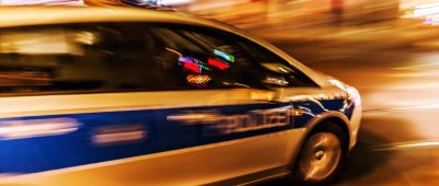 Polizei Blaulicht Verfolgungsjagd