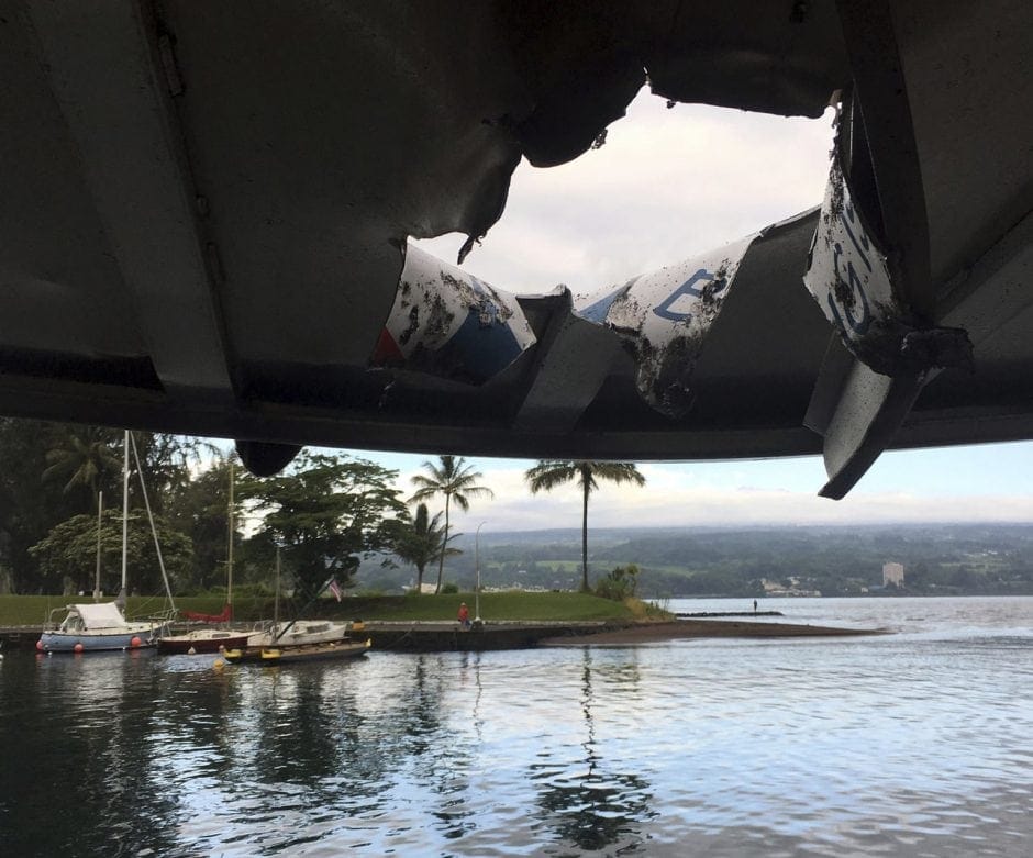 Auf einem Tourboot vor Hawaii sind 23 Menschen durch eine Explosion und Lava verletzt worden. Foto: dpa